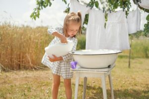 Hypoallergenic eco-friendly Whitening Washing Powder